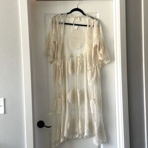 Forgotten grace lace duster